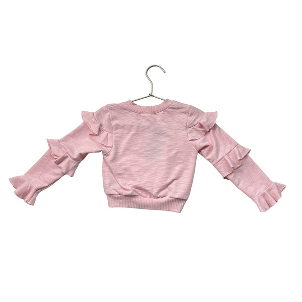 Truly Me Pink Ruffle Top - Size 3T - Bounce Mkt