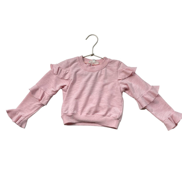 Truly Me Pink Ruffle Top - Size 3T - Bounce Mkt