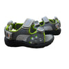 Truly Scrumptious Gray & Lime Sandals - Size 6 - Bounce Mkt