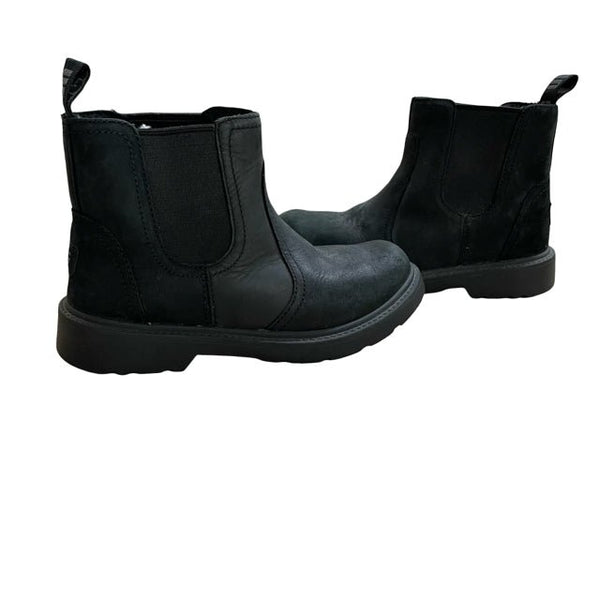 UGG Black Leather Ankle Boots - Size 13 - Bounce Mkt