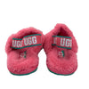 UGG Pink & Green Fuzzy & Sunglass Slide Slippers - Size 7 - Bounce Mkt