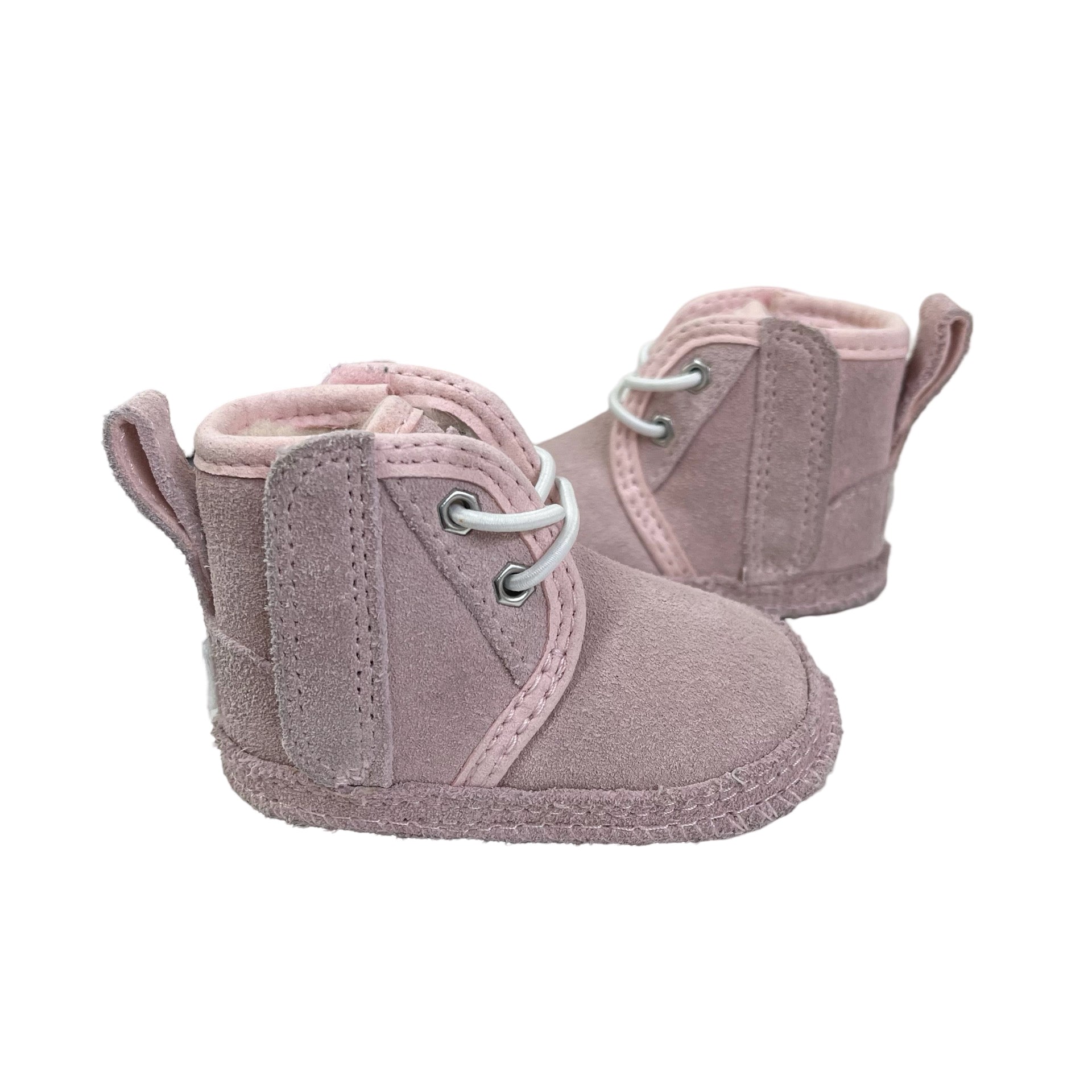 UGG Pink Suede Booties - Size 0 - 1 - Bounce Mkt