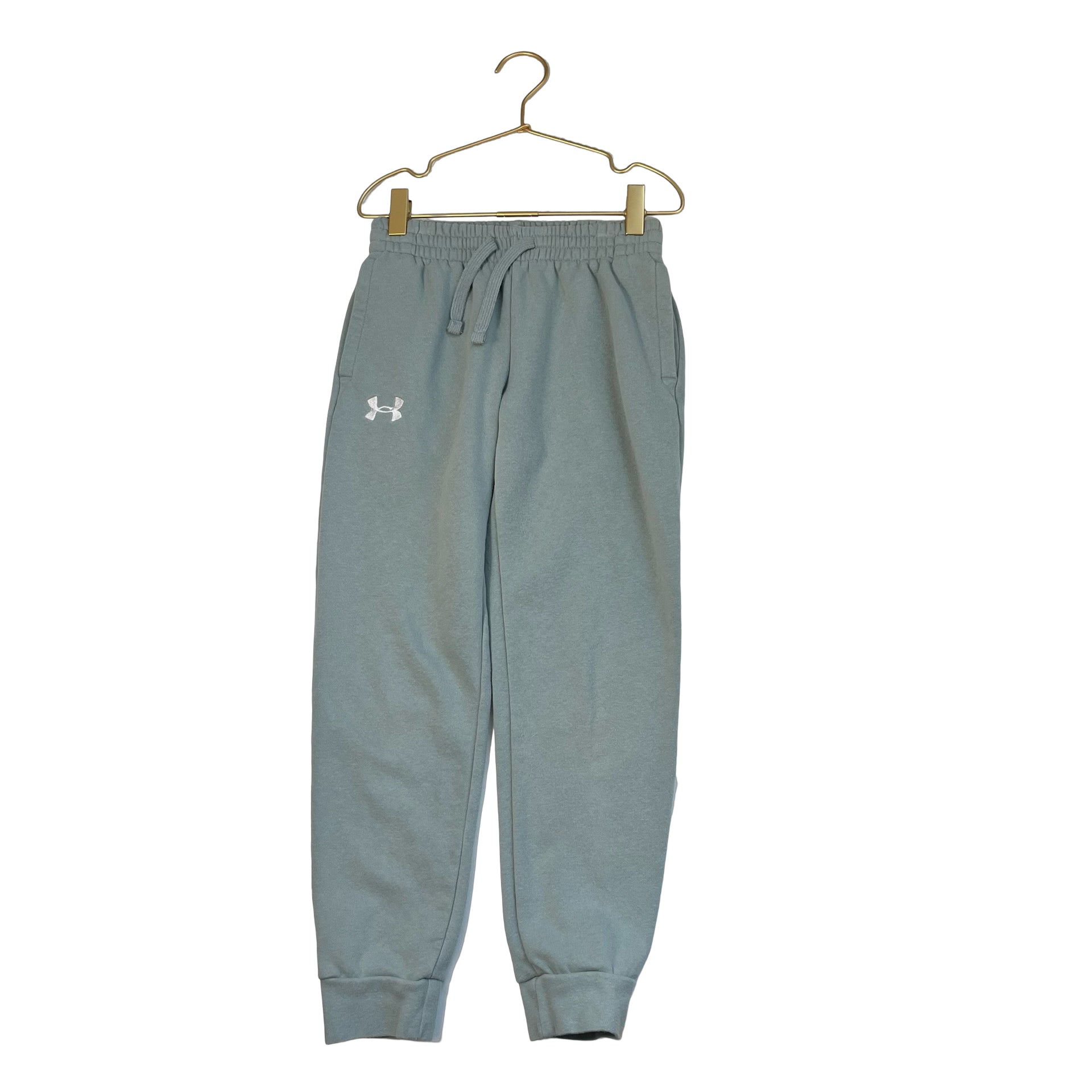 Under Armour Light Green Joggers - Size YSM 8 - Bounce Mkt