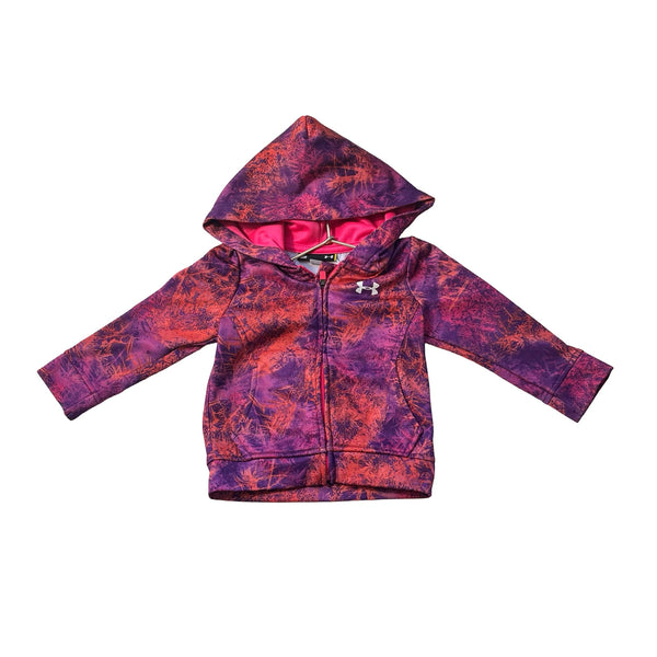 Under Armour Purple, Orange, Pink, Zip - Up Hoodie - Size 18 Mo - Bounce Mkt