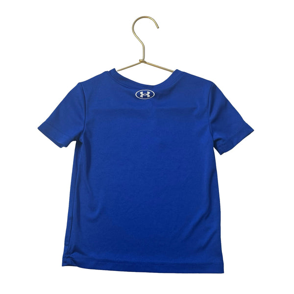 Under Armour Royal Blue Logo Athletic T-Shirt - Size 2 - Bounce Mkt