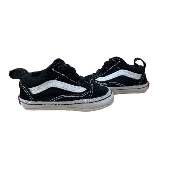 Vans Black Soft Sole Shoes Size 2