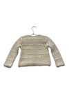 Velveteen Ivory & Tan Fringe Cardigan with Tags - Size 18 Mo - Bounce Mkt