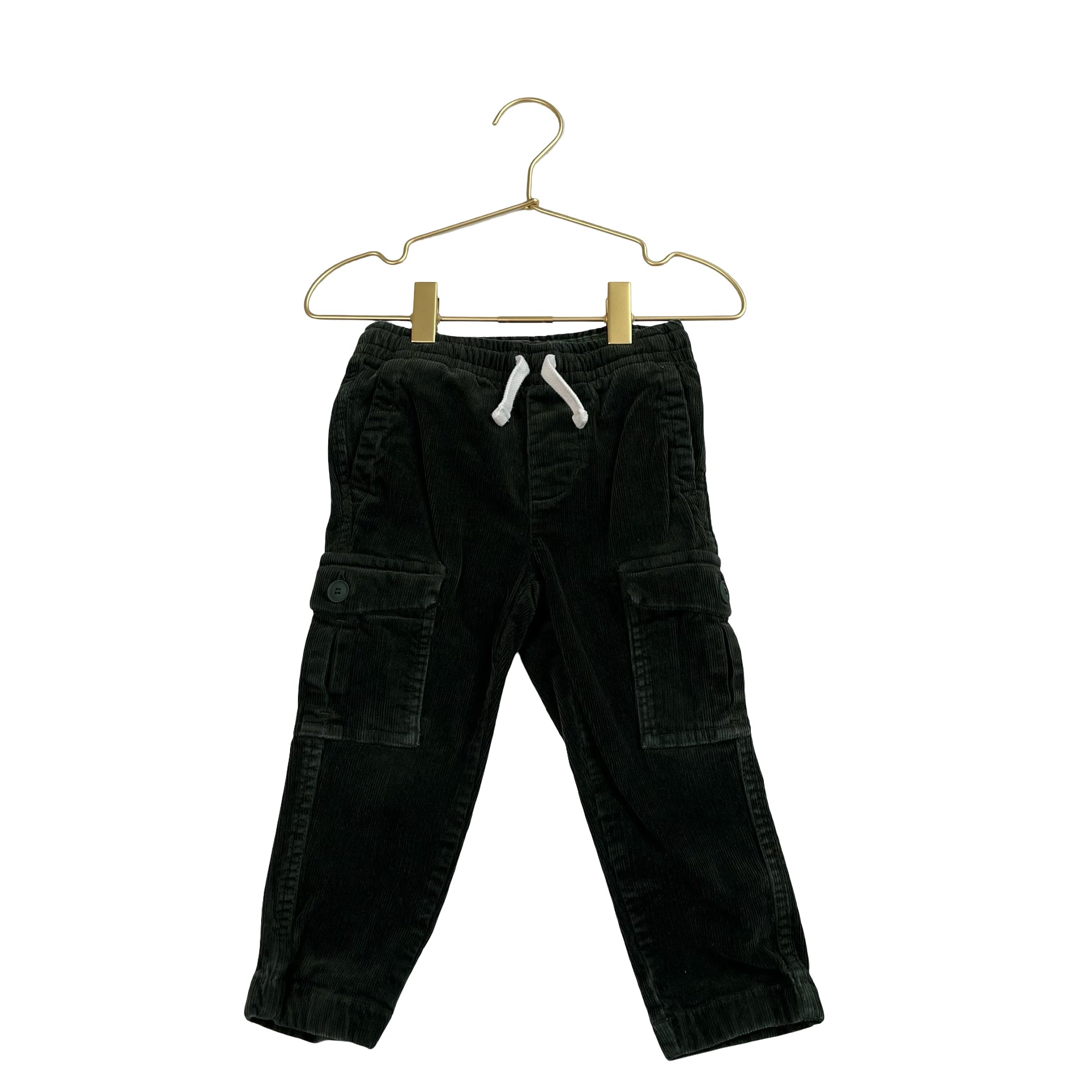 Vineyard Vines Dark Green Corduroy Cargo Pants - Size 2T - Bounce Mkt