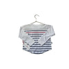 Vineyard Vines White, Red, Navy Striped Shirt with Tags - Size 2T - Bounce Mkt