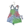Vintage Havana Pastel Tie - Dye Overalls with Tags - Size M 10 - 12 - Bounce Mkt