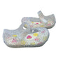 Wonder Nation Clear Glitter Jelly Shoes - Size 2 - Bounce Mkt