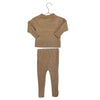 Zara 100% Cashmere Tan Sweater & Leggings Set - Size 18 - 24 Mo - Bounce Mkt