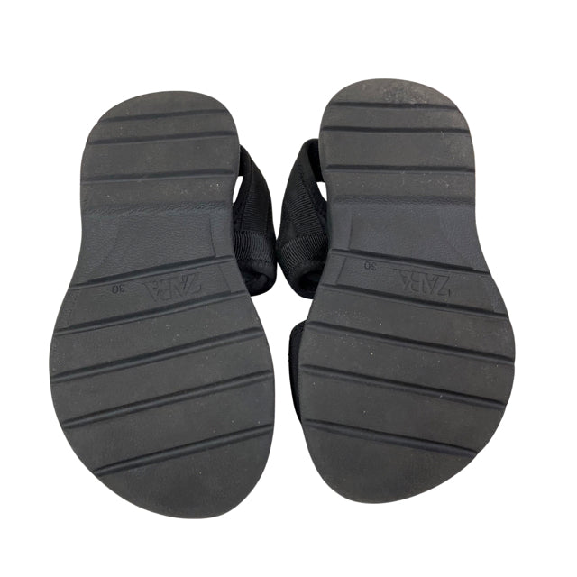 Zara Black Sandals - Size 12 (30) - Bounce Mkt