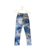 Zara Blue & Lavender Tie - Dye Athletic Leggings - Size 9 - Bounce Mkt