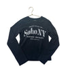 Zara Dark Gray 'Soho NY' Shirt with Tags - Size 9 - 10 - Bounce Mkt