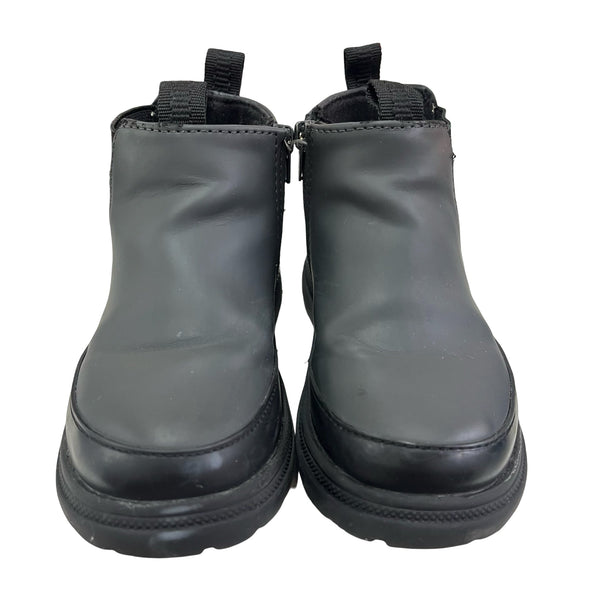 Zara Gray & Black Ankle Boots - Size 24 (8) - Bounce Mkt