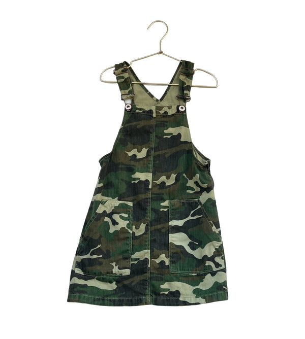 Zara Green Camo Denim Dress - Size 9 - Bounce Mkt