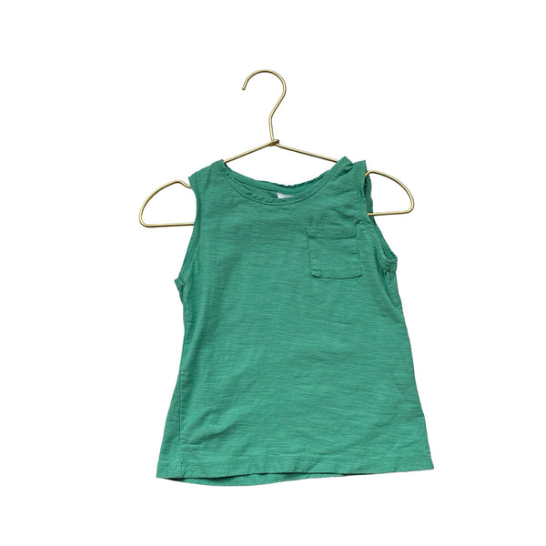 Zara Green Pocket Tank - Size 18 - 24 Mo - Bounce Mkt