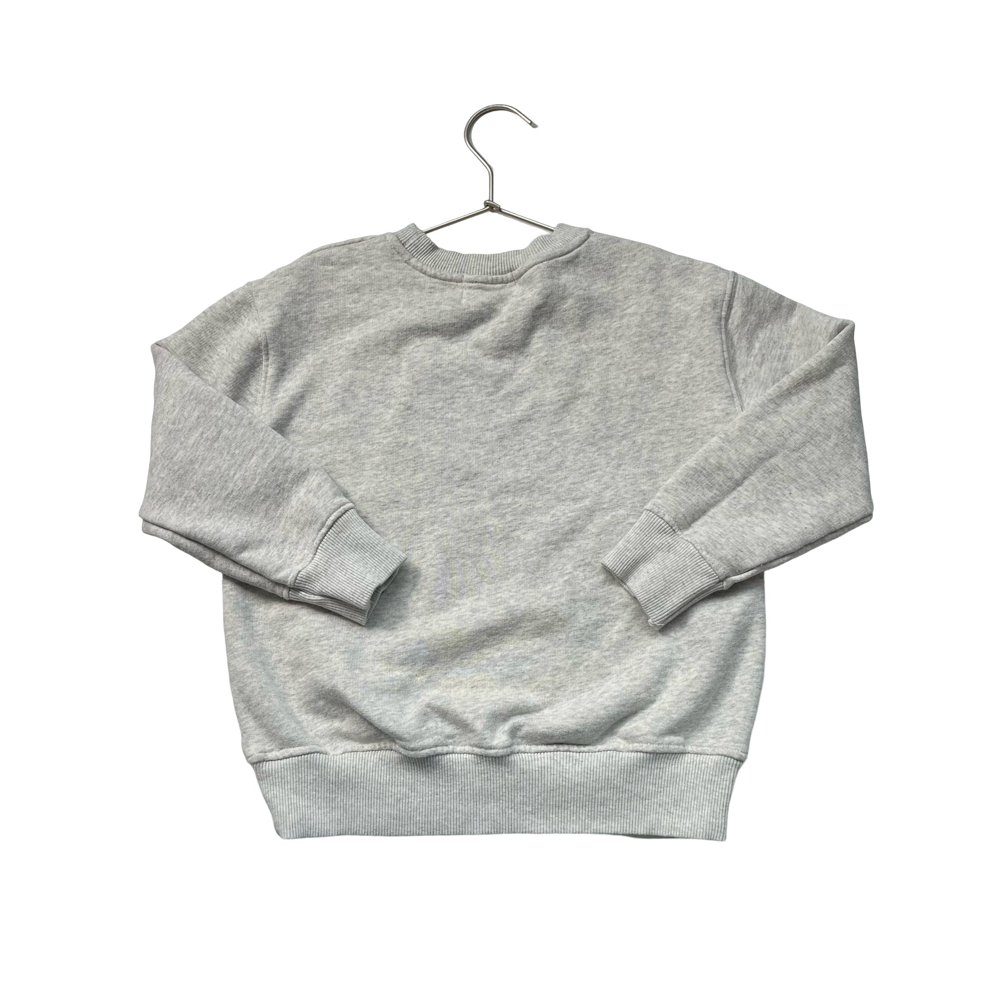 Zara Light Gray Star & Stripes Flip Sequin Sweatshirt - Size 9 - Bounce Mkt