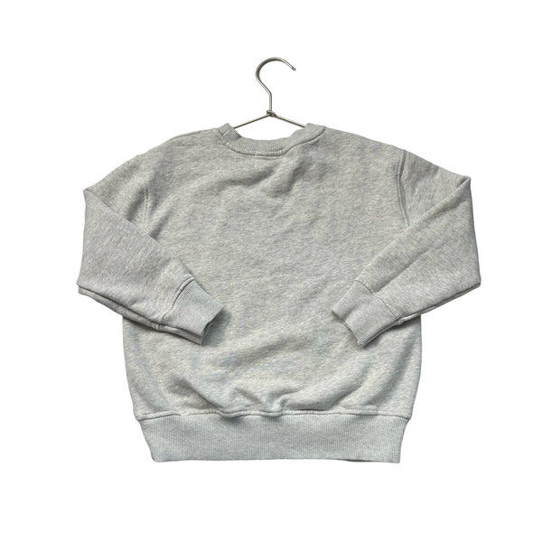 Zara Light Gray Star & Stripes Flip Sequin Sweatshirt - Size 9 - Bounce Mkt
