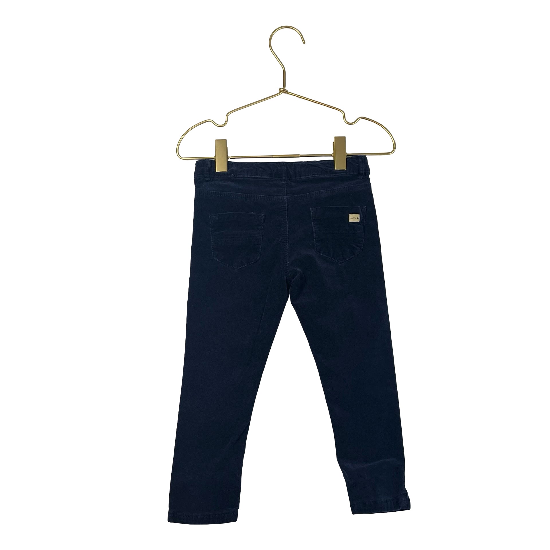 Zara Navy Corduroy Pants - Size 2 - 3 - Bounce Mkt