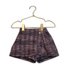 Zara Purple, Ivory, Red, Navy Tweed Skort Shorts - Size 2 - 3 - Bounce Mkt