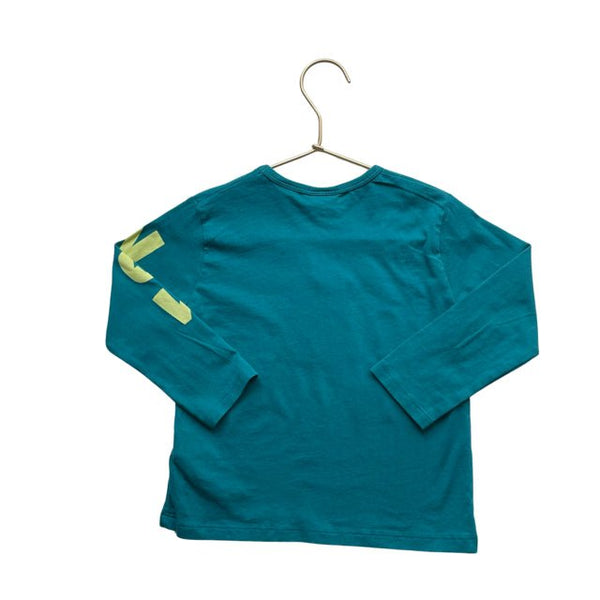 Zara Teal 'One More Level' Shirt with Tags - Size 18-24 Mo - Bounce Mkt