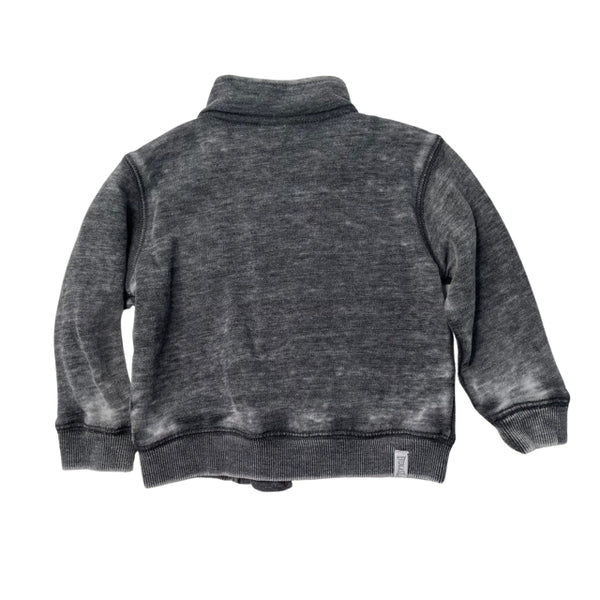 Everlast Gray Zip Up Sweatshirt - Size 12 Months