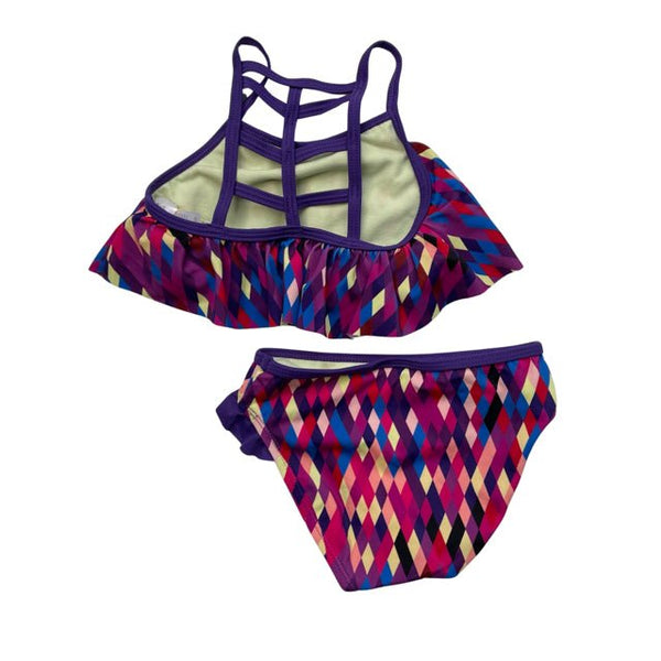 Appaman Purple Diamond 2 Piece Swim Suit - Size 3-4 - Bounce Mkt