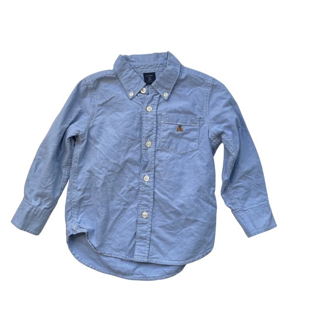 Baby Gap Light Blue Button Down Shirt - Size 3 - Bounce Mkt