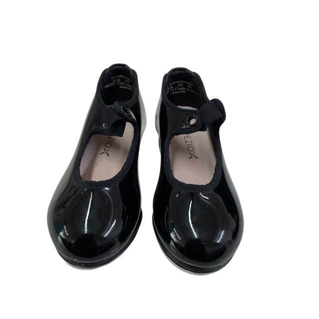 Capezio Black Patent Tap Shoes - Size 8 M - Bounce Mkt