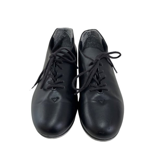 Capezio Lace Up Black Tap Shoes - Size 2Y - Bounce Mkt