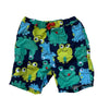 Carter's Navy & Green Frog Swim Shorts - Size 12 Months - Bounce Mkt