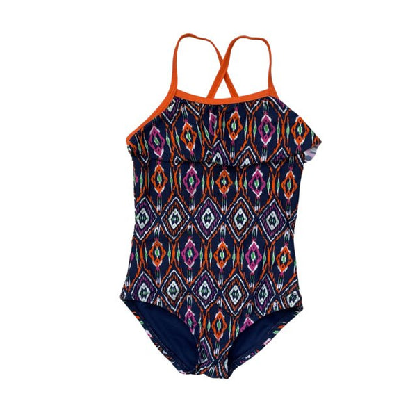 Carter's Navy Ikat Print Swimsuit - Size 4T - Bounce Mkt