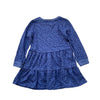 Cat & Jack Blue Cheetah Print Dress with Tags - Size 4-5 - Bounce Mkt