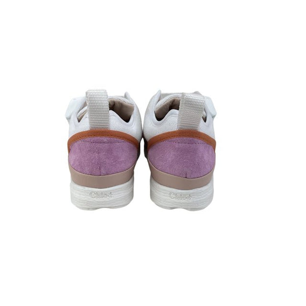 Chloe White & Pastel Sneakers in Box (Authenticated) - Size 25 (8.5) - Bounce Mkt