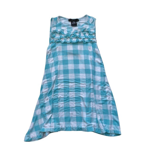 Flowers by Zoe Teal Plaid Dress- Size 4 - Bounce Mkt