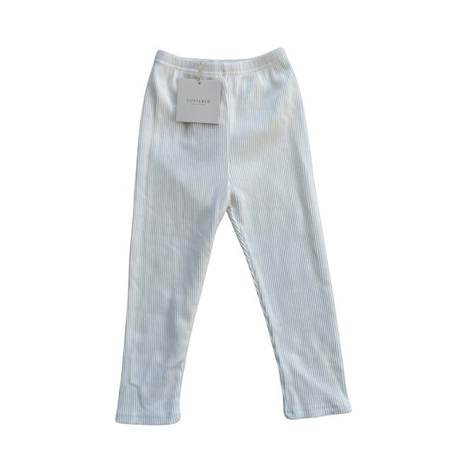 Fostered Ivory Ribbed Leggings with Tags - Size 4T - Bounce Mkt