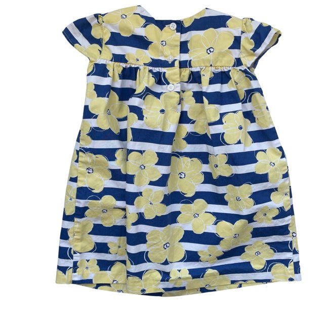 Gymboree Blue, Yellow, White Floral Dress - Size 18-24 Mo - Bounce Mkt