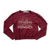 H&M Burgundy Red & Gold Harry Potter Castle Sweater - Size 12/14 - Bounce Mkt
