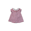 Jacadi Red & White Striped Dress - Size 6 Mo - Bounce Mkt