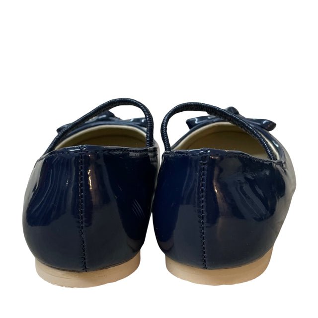 Janie and Jack Navy Patent Leather Mary Jane Shoes - Size 7 - Bounce Mkt