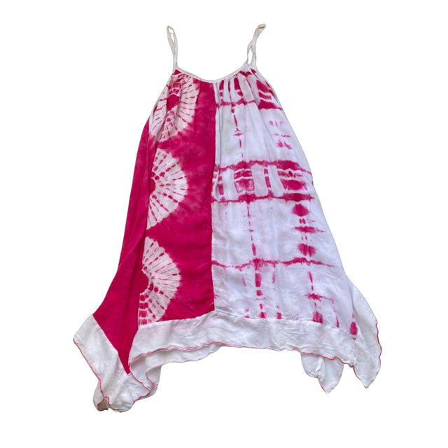 Just From Bali Pink & White Tie-Dye Cover Up - Size M - Bounce Mkt