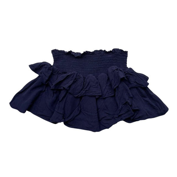 KatieJ NYC Navy Ruffle Skirt - Size M 10 - Bounce Mkt