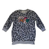 Kenzo Gray Tiger Sweatshirt Dress - Size 4A - Bounce Mkt