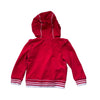 Mayoral Red Zip Up Patch Sweatshirt - Size 2 - Bounce Mkt