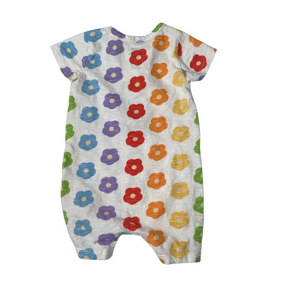 Monica & Andy Ivory Multicolor Flower One Piece - Size 3-6 Months - Bounce Mkt