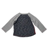 Mud Pie Gray 'Play, Eat, Repeat' Football Shirt - Size 12-18 Months - Bounce Mkt