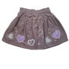 Next Lavender Corduroy Heart Skirt - Size 2 - Bounce Mkt