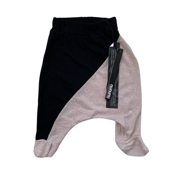 Nununu Pink & Black Footed Pants with Tags - Newborn - Bounce Mkt